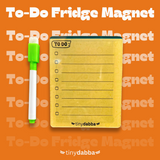 Magnetic to-Do List, Fridge Magnet
