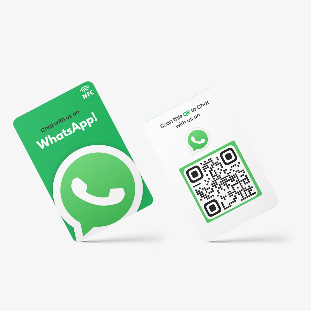 WhatsApp NFC Business Card