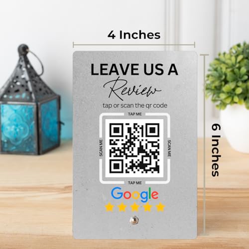 NFC Standee with QR Code | UV Printed