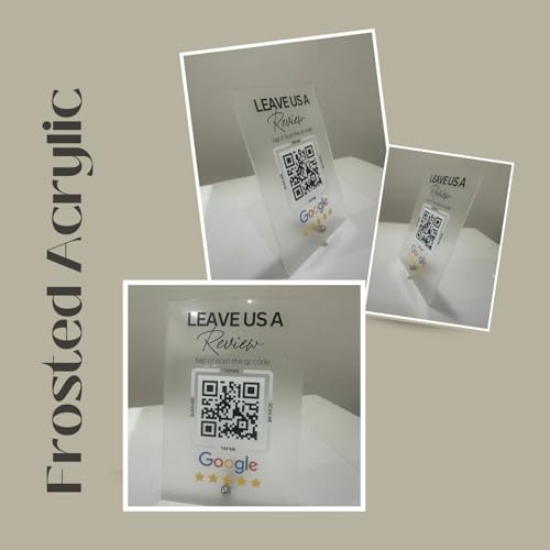 NFC Standee with QR Code | UV Printed