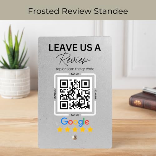 NFC Standee with QR Code | UV Printed