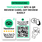 Tripadvisor NFC Review Card with QR