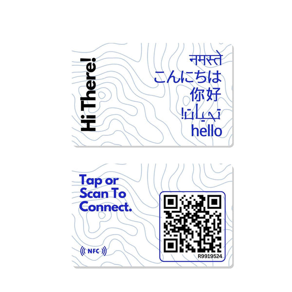 tinydabba NFC & QR-Enabled Business Card | Smart Digital Visiting Card for Instant Contact Sharing | Lifetime Free | Dashboard Access (Namaste)