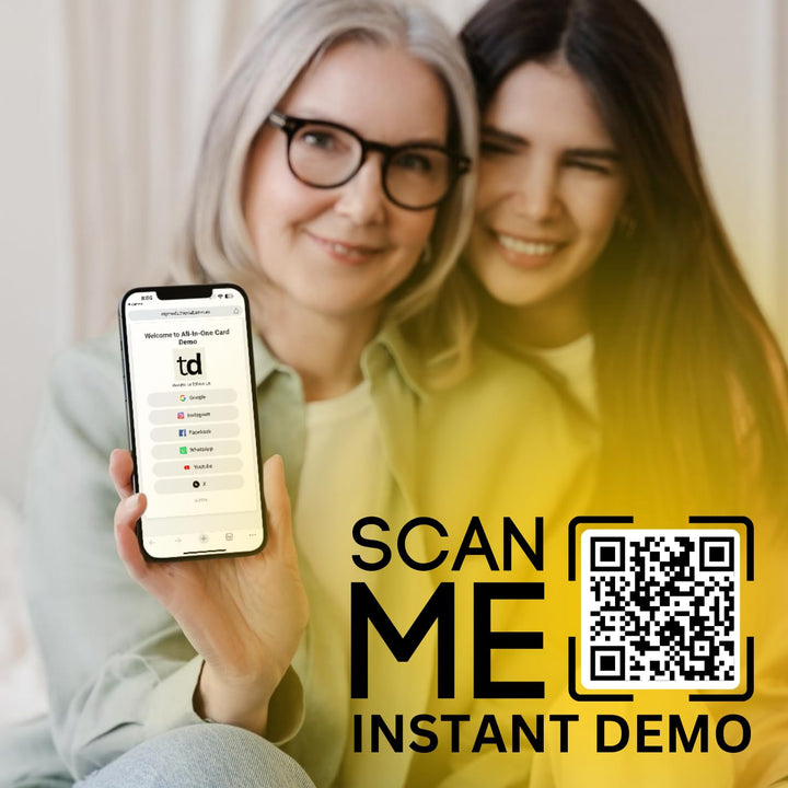 tinydabba Social Media Card | Share Bio Link Instantly | Boost Reach | No App Needed