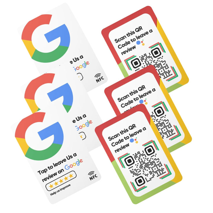 Review NFC Card along with QR - Pack of 3 Cards