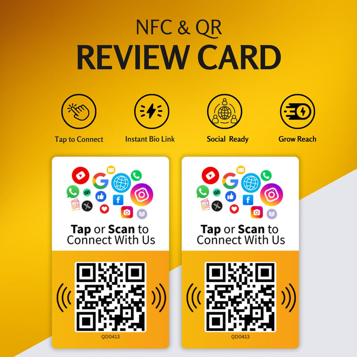 tinydabba Social Media Card | Share Bio Link Instantly | Boost Reach | No App Needed