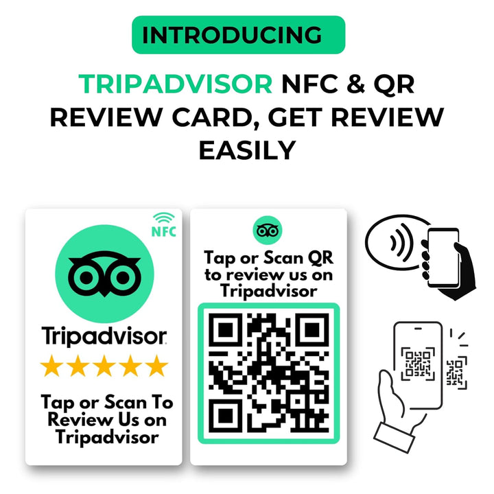 Tripadvisor Review NFC Card
